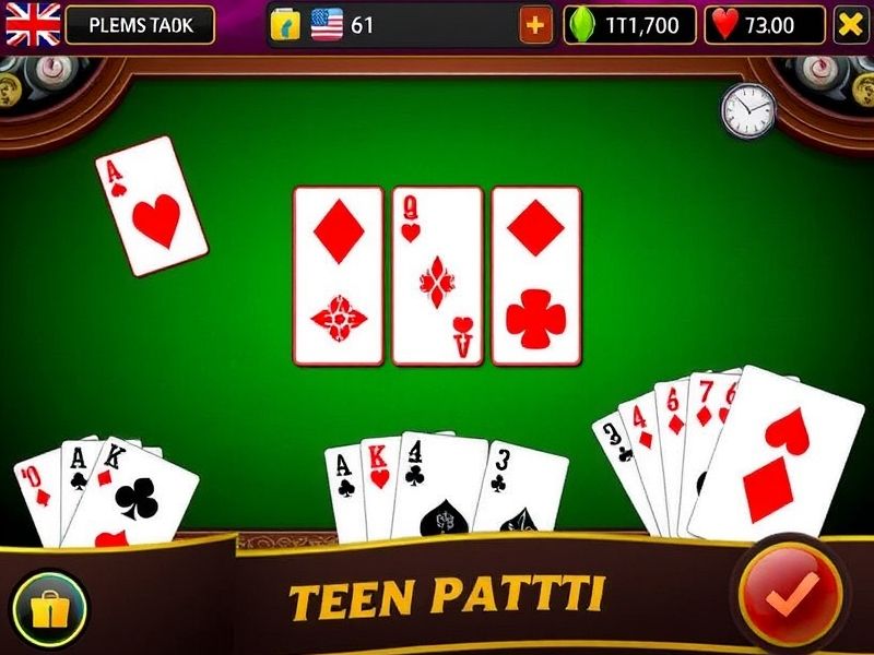 Teen Patti Mania brings you the ultimate experience of playing India’s most popular card game online. Compete with players from around the world!